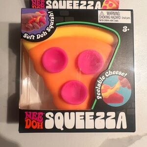 Brand New NeeDoh- Pizza, Orange and Pink